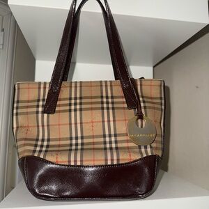 Vintage Burberry Nova check mini Tote